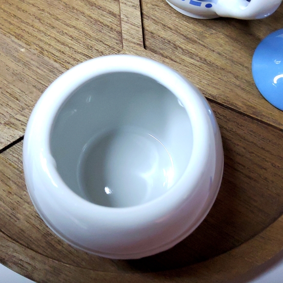 Authentic original Disney Parks Mickey Blue Sugar&Creamer - Picture 6 of 12